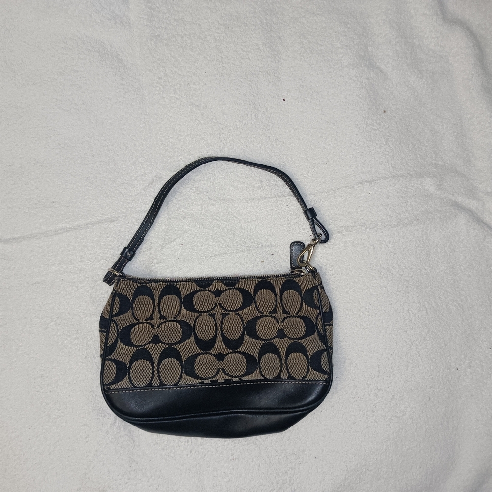 Vintage coach clutch